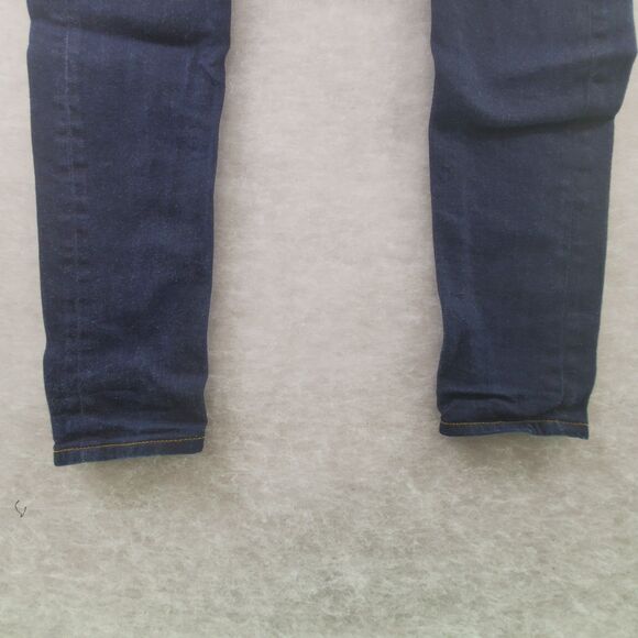 sz 27 Railcar Selvedge Denim Fine Goods Jeans Skinny Stretch Dark Wash 27x30 - Picture 10 of 11